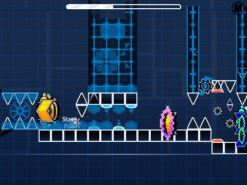 Geometry Dash Revamped isotope flare