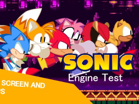 Sonic Engine Test Wide Screen 16:9
