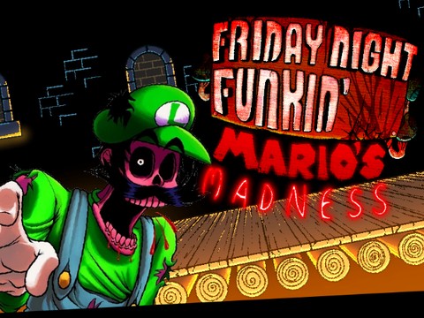 Friday Night Funkin': Mario's Madness - I HATE YOU Test