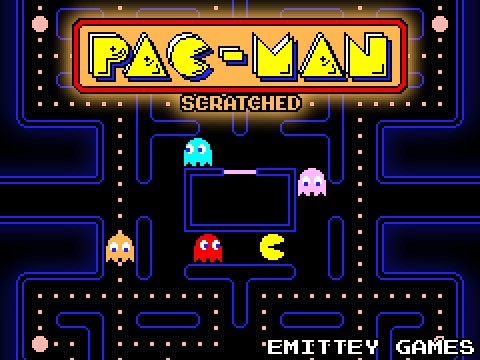 Pac-Man Scratched