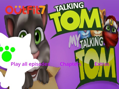 Talking Tom Shorts 2015 Japanese Bootleg DVD Menu