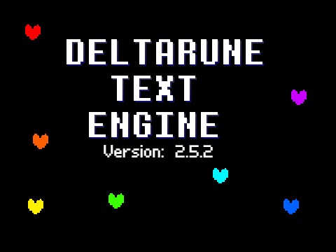 Deltarune Text Engine