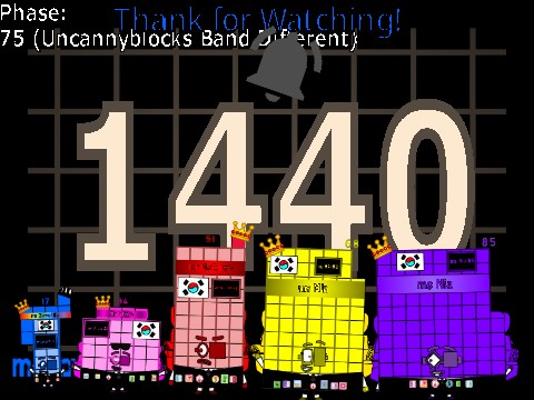 Uncannyblocks Band Giga Different 1431 - 1440