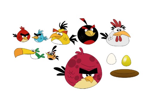 My Angry Birds Kombo Sprites