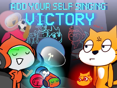 Add yourself_your oc singing Victory & (笑)アニメ