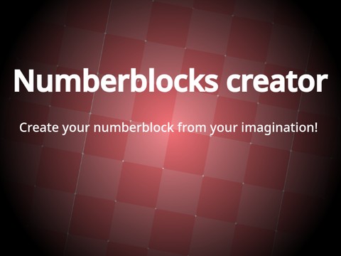 Numberblocks creator (for everyone)