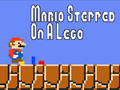 Mario Stepped On A Lego