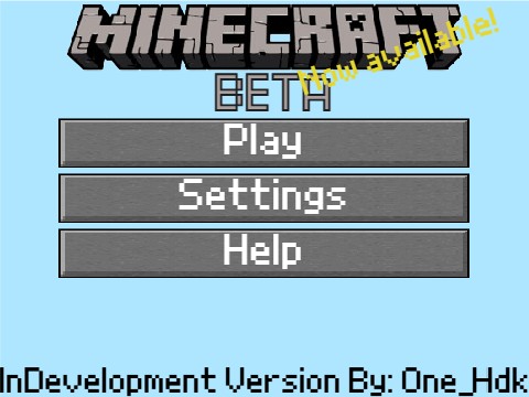 Minecraft Paper 2D BETA Version