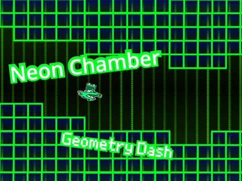 Neon Chamber GD. #GD #Geometry dash #Ship