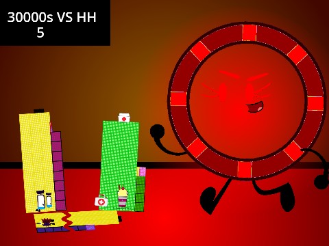 Numberblocks 30000s VS Floor Lamp And Friends 3 Hula Hoop (FINAL PART!)