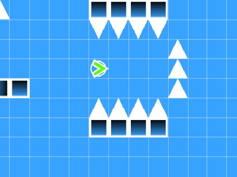 geometry dash land level 1